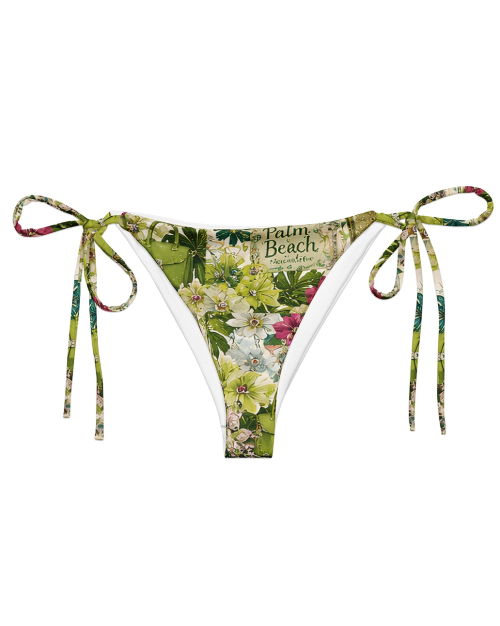 Tropical String Bikini Bottom