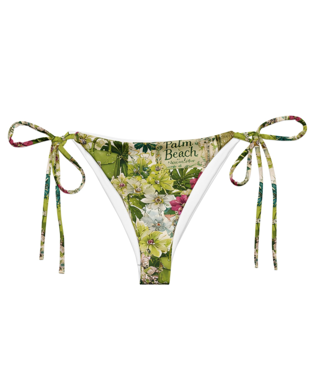 Tropical String Bikini Bottom