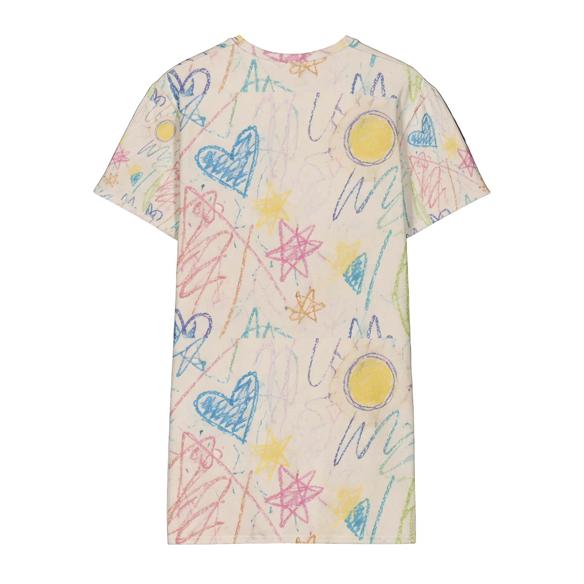 Scribble T-Shirt Dress